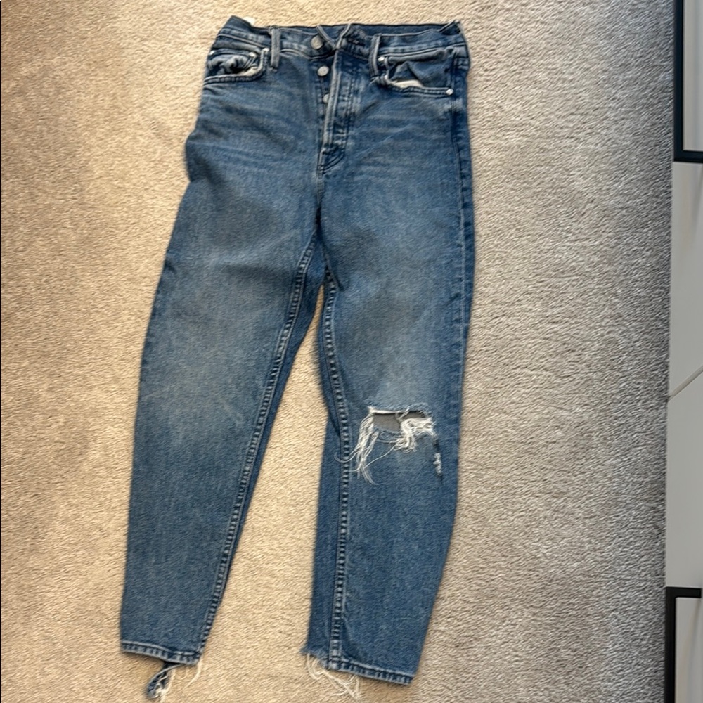 MOTHER Classic Blue Denim Jeans